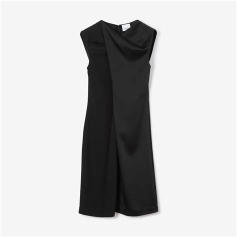 burberry satin back crepe dress|burberry cocktail dress.